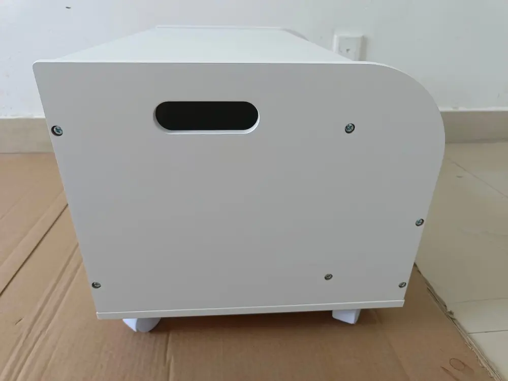 Wooden Toy Box 4 Universal Wheels - Kids Toy Storage Organizer moonriver