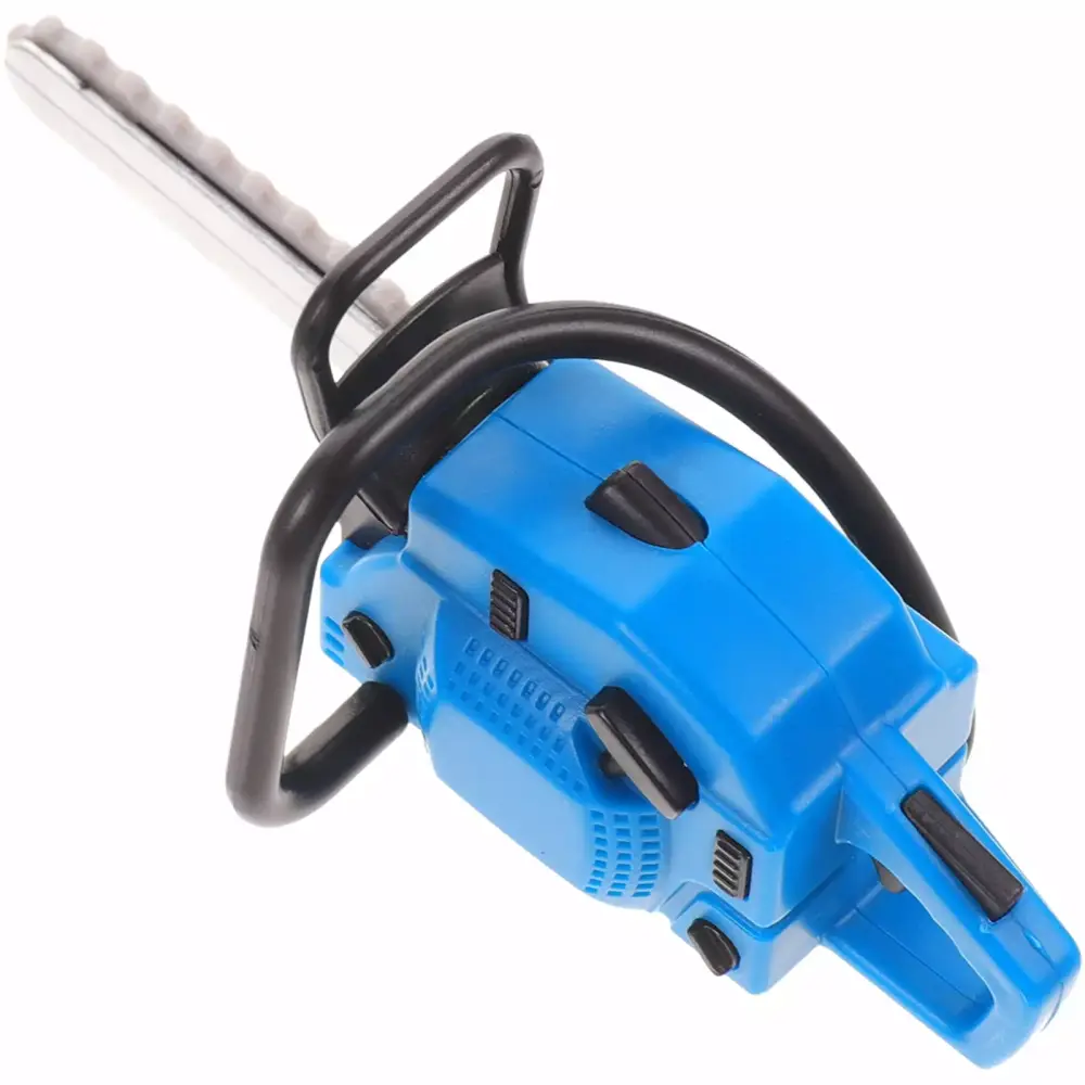 Dollhoutilize Chainsaw Toys Miniature Chainsaw Model Mini Lawn Mower Mini Electric Chainsaw Model Child Work Nadi