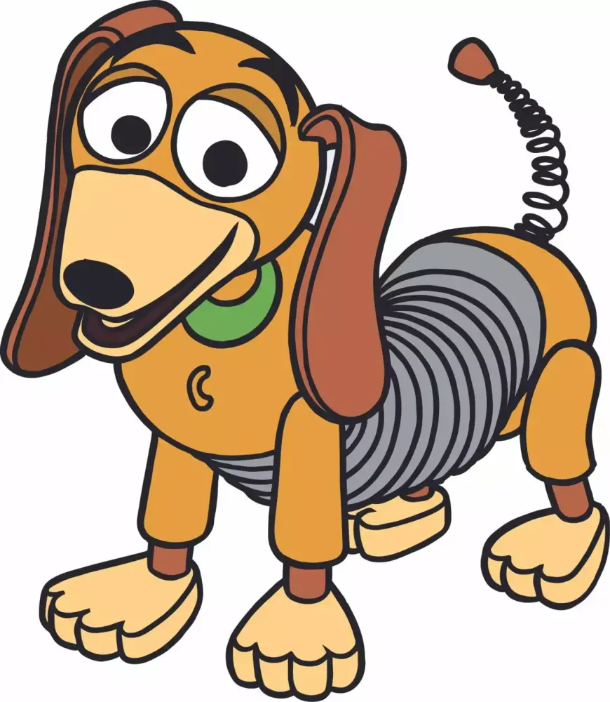Toy Story Slinky Dog Giant Wall Decal 40x40 Inch Vinyl Sticker Kids Bedroom Nursery Design With Vinyl