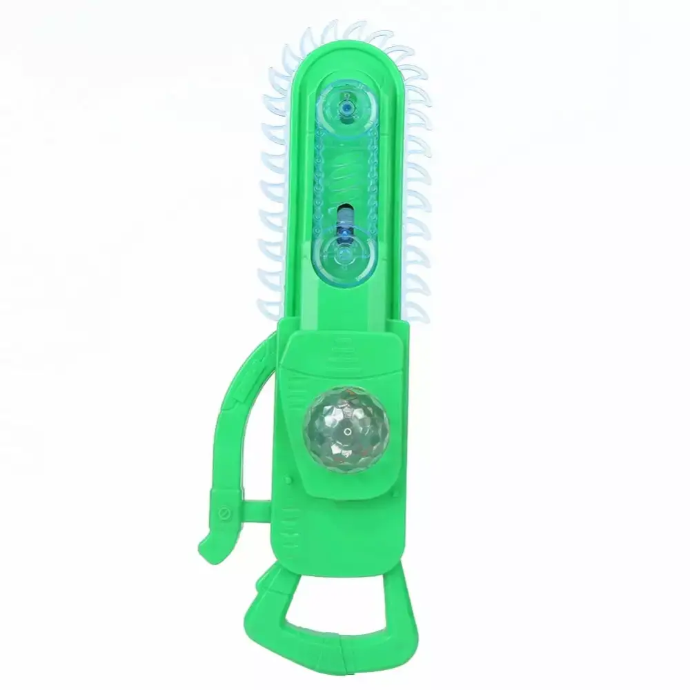 2024 Electric Chain Saw Toy Highly Simulation Pretend Play Chain Saw Toy Light SoundGreen 1 leiyingdengshi