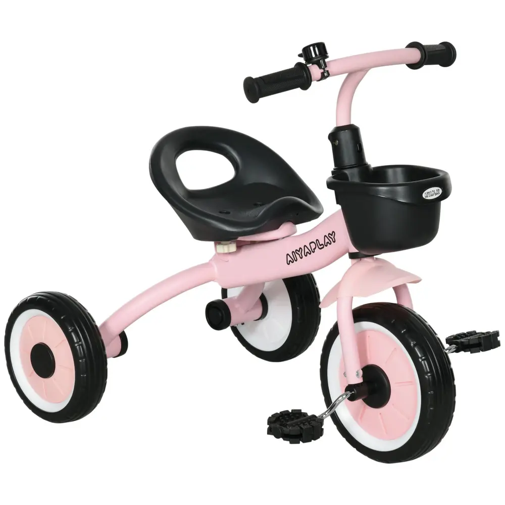 Qaba Kids Tricycle Toddlers Age 2-5 Adjustable Seat Toddler Trike aosom business