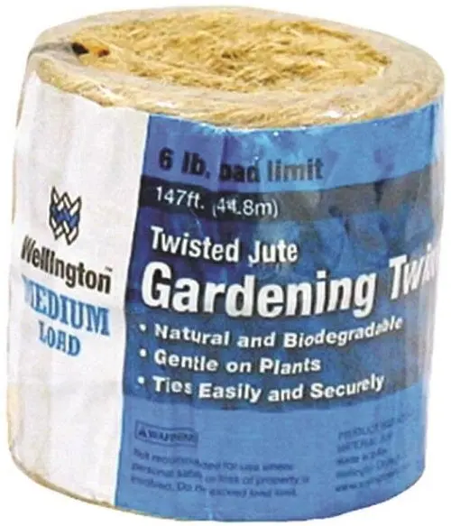 Wellington M3004Z0147 Gardening Jute Twine 147 Feet Plant Support