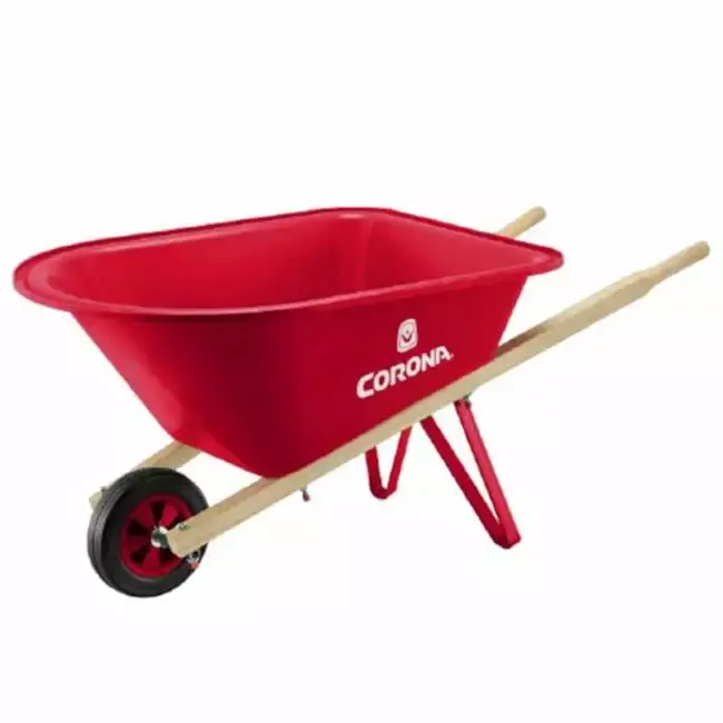 Corona 7029865 1.25 cu ft. Childrens Poly Wheelbarrow